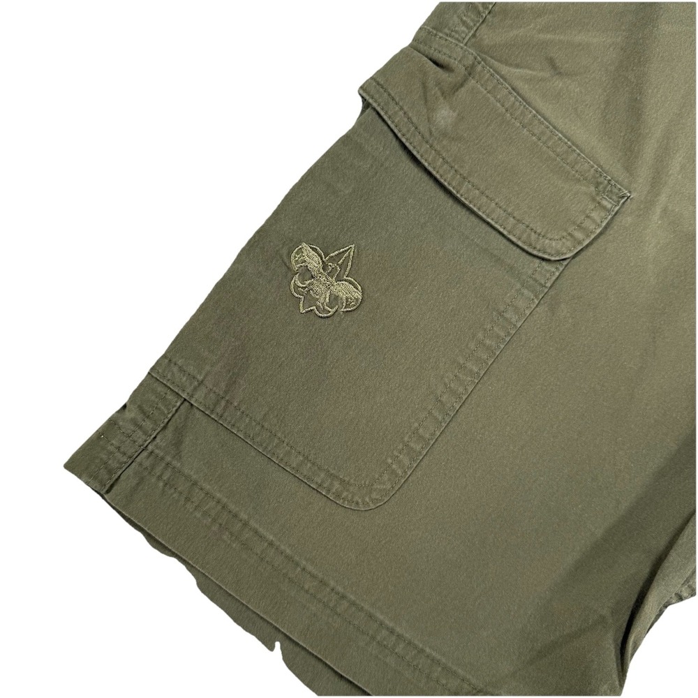 Boy Scouts of America Mens Size 28 Green‎ Switchback Cargo Shorts
